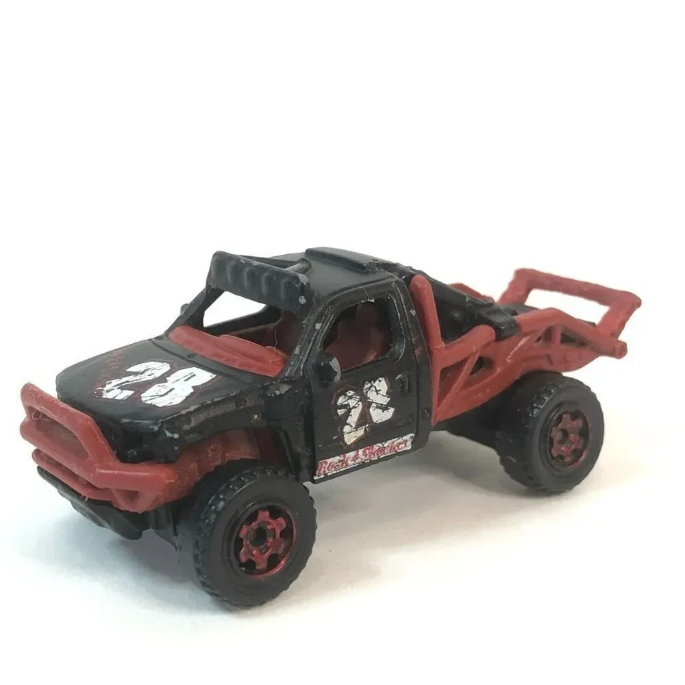 vintage‎ matchbox rock shocker 28 blue red off road vehicle